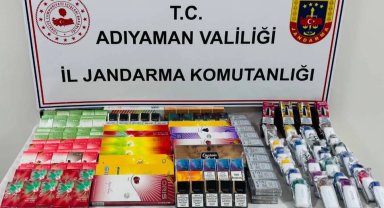Adıyaman'da kaçak sigara operasyonu