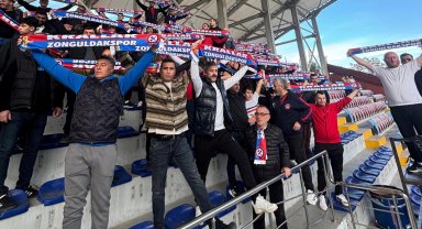 Almanya'dan Zonguldakspor'un taraftar grubu 'Krallar'a anlamlı destek