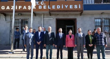 Antalya Büyükşehir Başkan Vekili Büşra Özdemir Gazipaşa'da