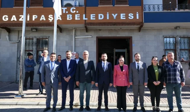 Antalya Büyükşehir Başkan Vekili Büşra Özdemir Gazipaşa'da