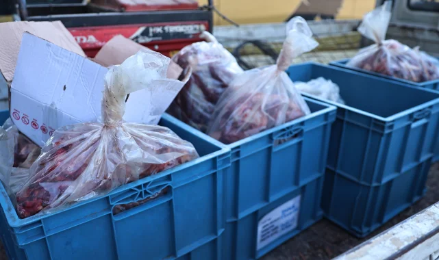 Antalya otogarında 270 kilo uygunsuz taşınan et bulundu