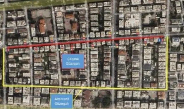 Antalya'da Teoman Paşa Caddesi bir hafta kapalı