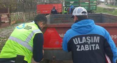 Balıkesir Büyükşehir'den Gönen'e reflektör desteği