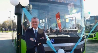 Başkan Büyükakın'ın gurur tablosu