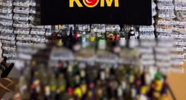 Binlerce şişe ele geçti... 81 ilde kaçak ve sahte alkole darbe!