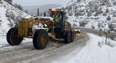 Bursa Büyükşehir'den karla mücadelede son durum