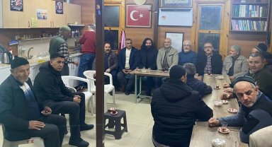 Bursa Gürsu'da MHP'liler vatandaşlarla buluştu