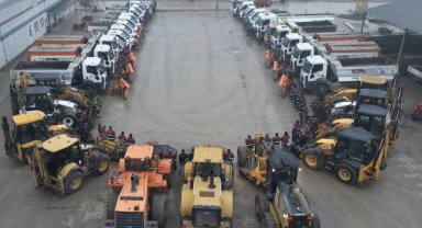 Bursa İnegöl Belediyesi'nde kış hazırlıkları tamam