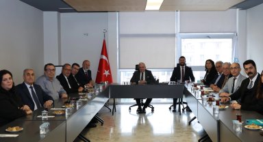 Bursa Nilüfer'de Başkan Özdemir sanayi bölgeleri temsilcileriyle buluştu