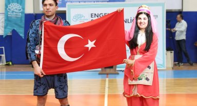 Bursa Nilüfer'de engeller sporla aşıldı