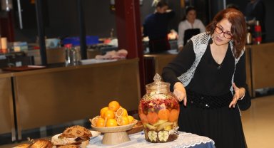 Bursa Nilüfer'de yeni yılın kokusu, lezzeti ve müziği konuşuldu