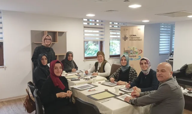 Bursa Olgunlaşma Enstitüsü'nde 'Küfi Hat' Atölyesi