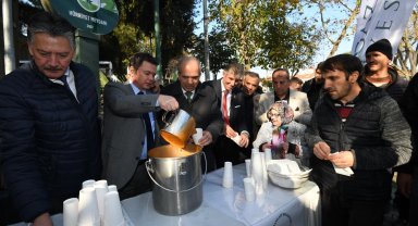 Bursa Osmangazi'de Başkan Aydın'ın yeni durağı Hürriyet oldu