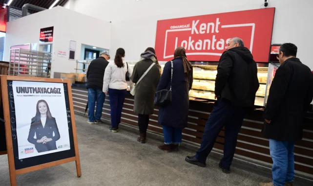 Bursa Osmangazi'de Gülşah Durbay için hayır yemeği
