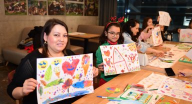 Bursa Osmangazi'de hayaller renklendi