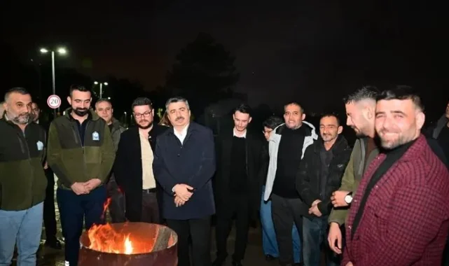 Bursa Yıldırım'da Başkan Yılmaz, Veterinerlik personeliyle buluştu
