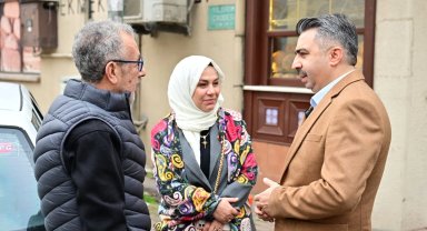 Bursa Yıldırım'da Başkan Yılmaz'dan esnaf ziyareti