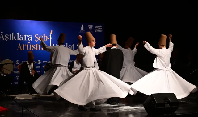 Bursa Yıldırım'da Mevlana'ya vefa gecesi