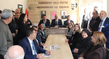 CHP Bursa'dan Mustafakemalpaşa'da saha çalışması