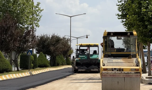 Çorum Belediyesi'nden altyapı ve üstyapı hamlesi