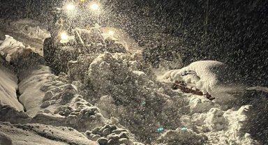 Düzce Yığılca'da kar kalınlığı 60 santimetreyi aştı