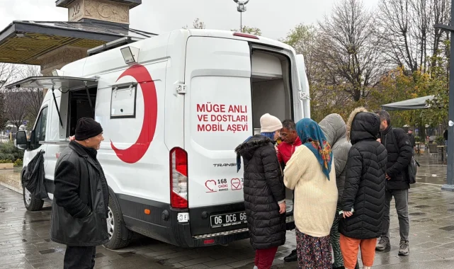 Düzce'de "Müge Anlı ve Dostları"ndan soğuk havada iç ısıtan destek