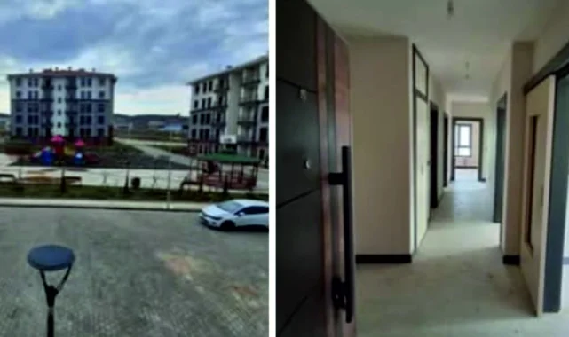 Edirne Keşan'da TOKİ'nin teslim ettiği daire anında kiraya verildi