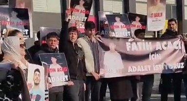 'Fatih Acacı için adalet' sloganları Ankara'da adliye önünde yankılandı!