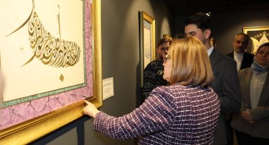 Gaziantep'te "Kalemden Kalbe" Hüsn-i Hat sergisi