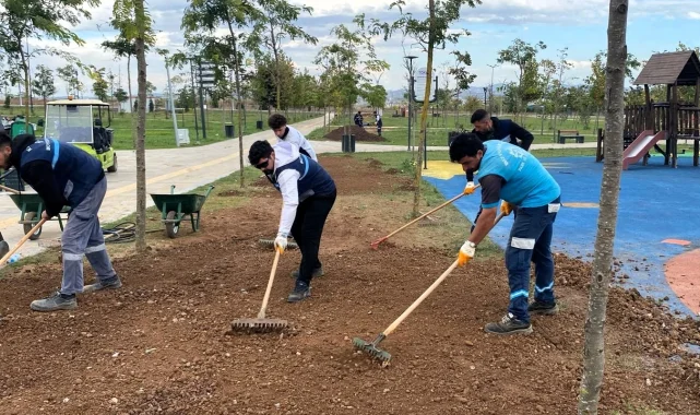 Gebze Millet Bahçesi'nde etkin çalışma