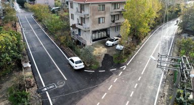 Gölcük'te 150 sokak ve caddede üstyapı seferberliği