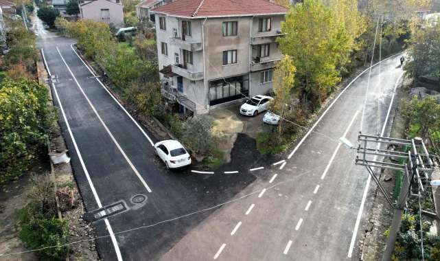 Gölcük'te 150 sokak ve caddede üstyapı seferberliği