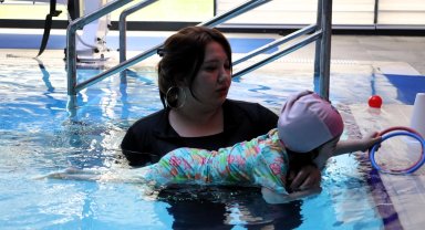 Gonca'da hidroterapi tedavisi hayatları değiştiriyor... Suyun gücüyle rehabilitasyon