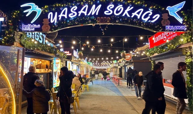 İstanbul Beylikdüzü'nde kış festivali başladı