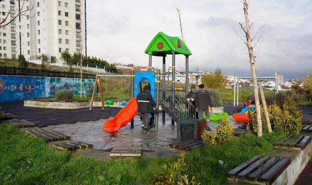 İstanbul Beylikdüzü'ndeki o park yangın sonrası yenilendi