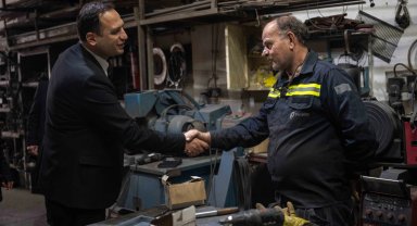 İzmir Bornova'da Başkan Eşki saha mesaisinde