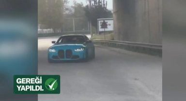 İzmir'de drift ve makas atan sürücüler yakalandı!