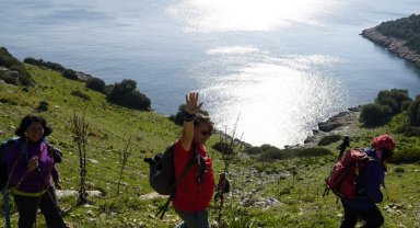 İzmir'de üniversitelilerden tarih ve doğa rotası