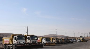 Kayseri Kocasinan kar yağışına hazır