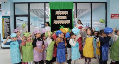 Kayserili minik şefler mutfağa girdi