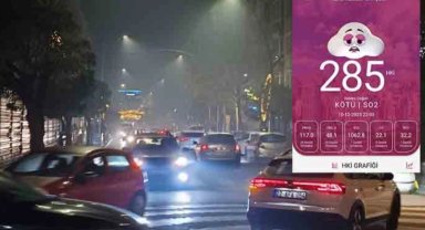 Keşan'da hava kirliliği alarm verdi! Partikül madde seviyesi 285'e ulaştı