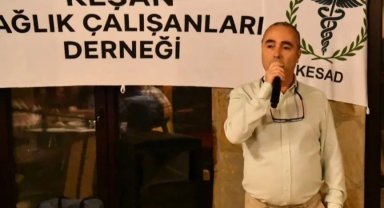 Keşan'da sağlık çalışanlarından güçlü buluşma