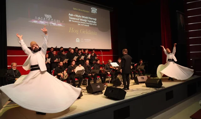 Kocaeli Gebze'de Şeb-i Arus konseri ile manevi yolculuk