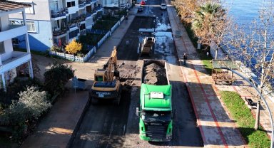 Kocaeli Gölcük Halıdere Sahil Caddesi'ne kapsamlı yenileme