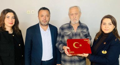 Kocaeli İzmit'te gazilere vefa ziyaretleri sürüyor
