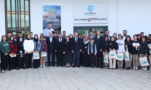 Kocaeli'de gençlere modern kütüphane vizyonu