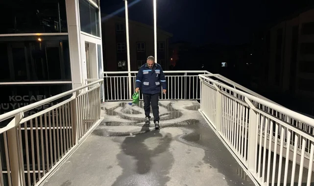 Kocaeli'den buzlanmaya karşı yoğun mesai