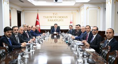 Konya Protokolü Ankara'da Bakan Yumaklı ile görüştü