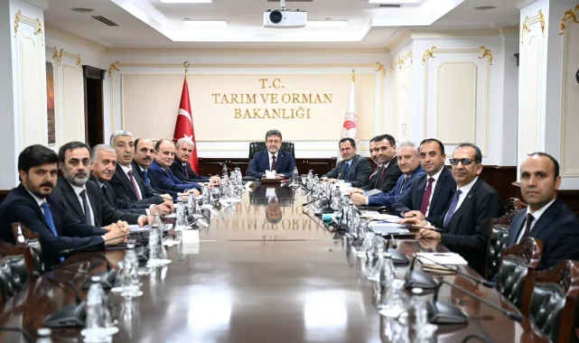Konya Protokolü Ankara'da Bakan Yumaklı ile görüştü