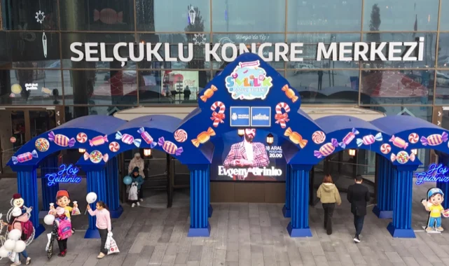 Konya Selçuklu'da çocuklar için tatlı telaş